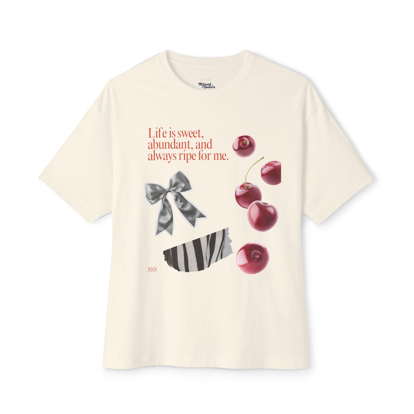 Sweet Abundance Cherry Graphic Tee