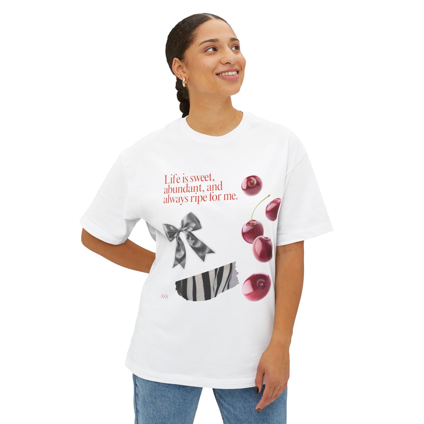 Sweet Abundance Cherry Graphic Tee