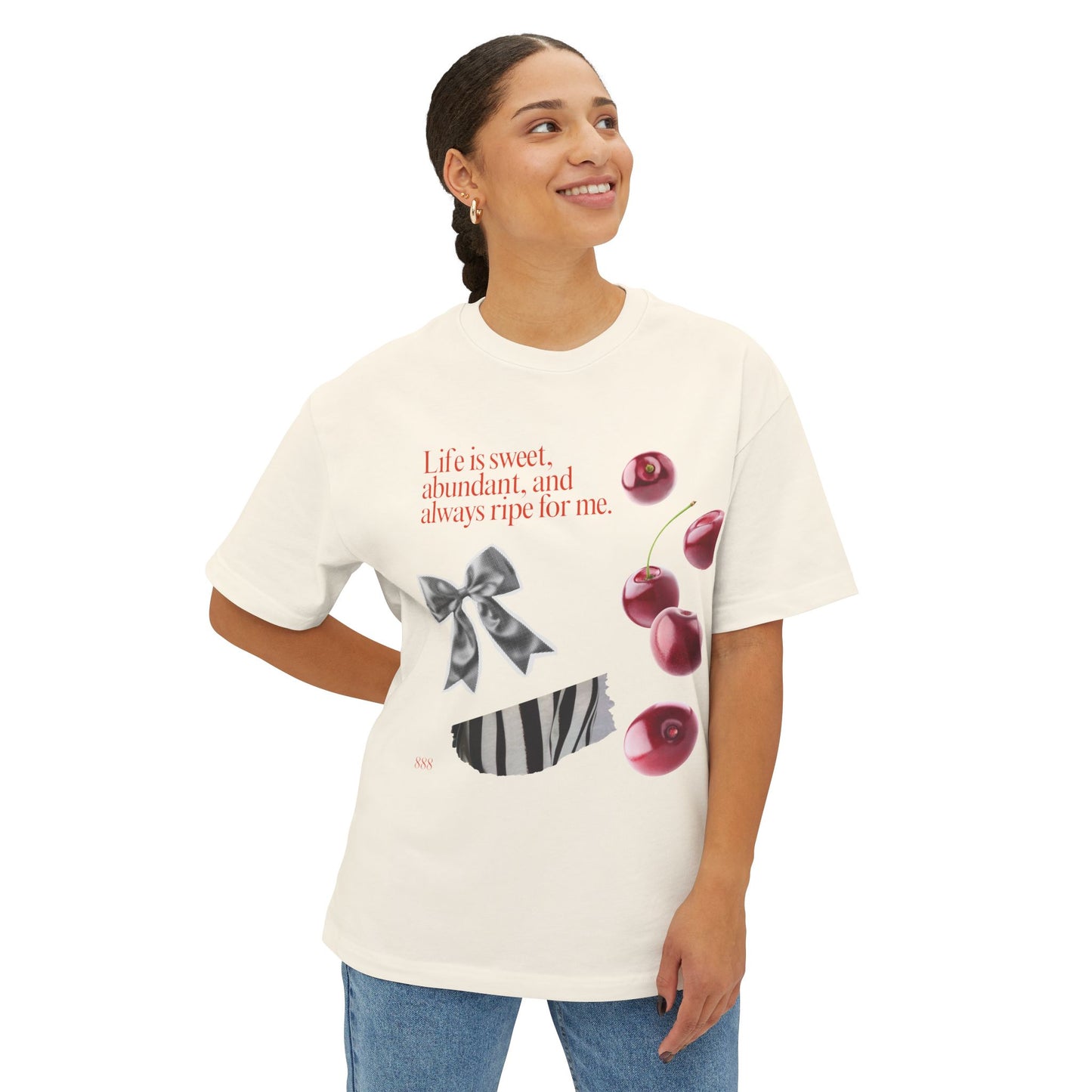 Sweet Abundance Cherry Graphic Tee