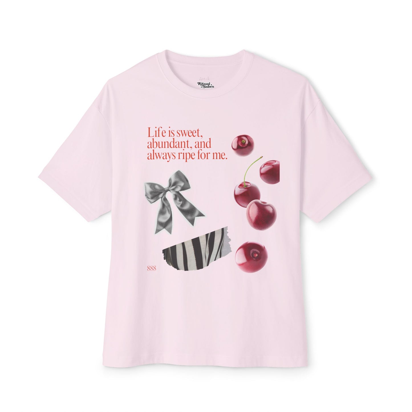 Sweet Abundance Cherry Graphic Tee