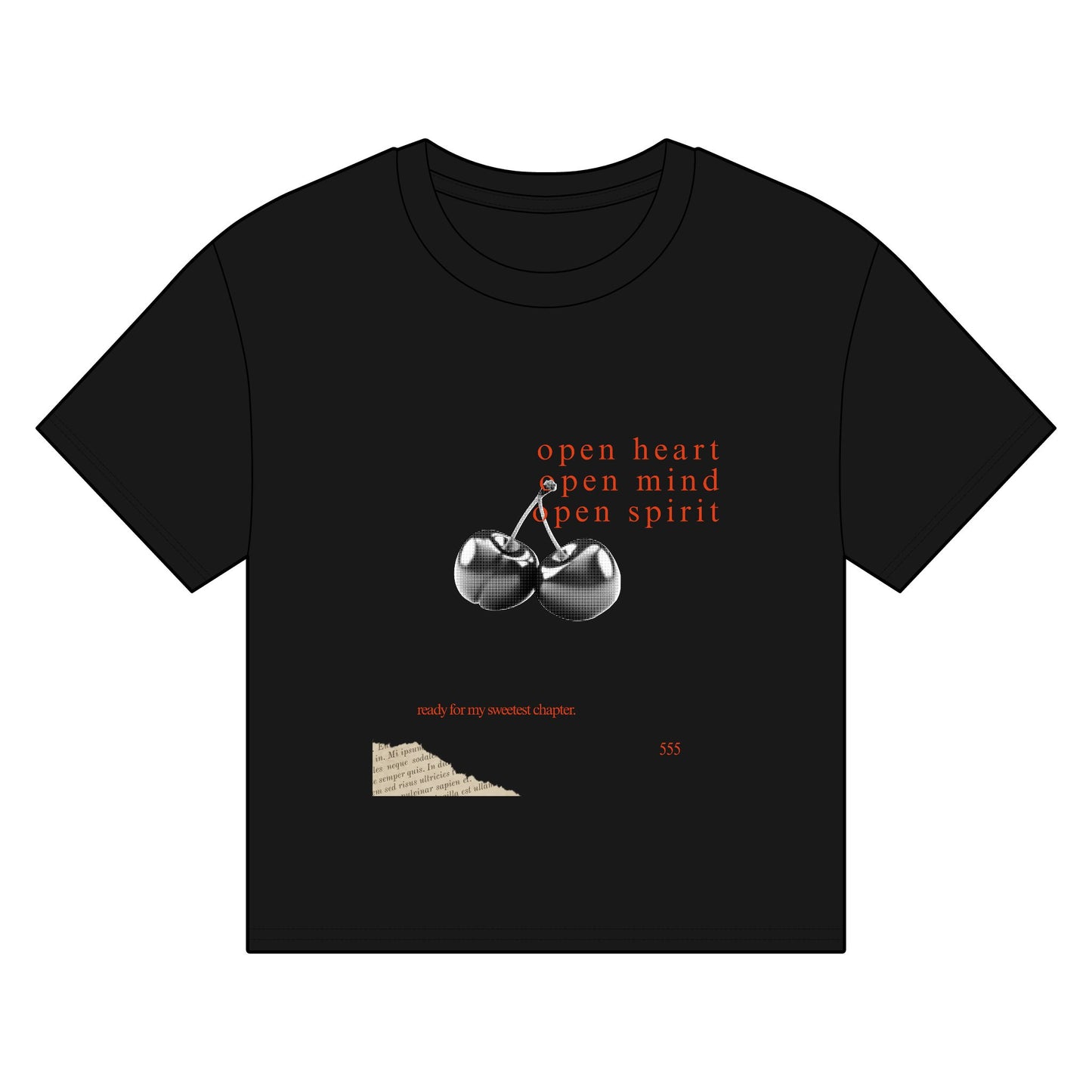 Cherry Bliss 555 Graphic Tee