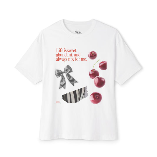 Sweet Abundance Cherry Graphic Tee