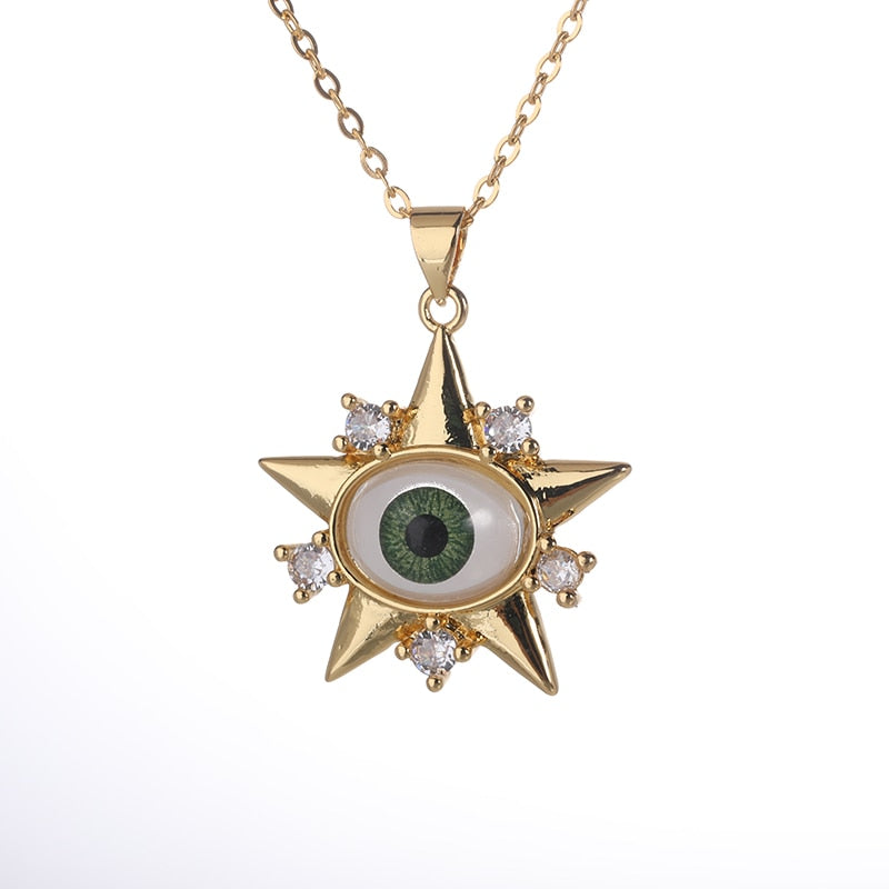 Evil Eye Amulet Necklace